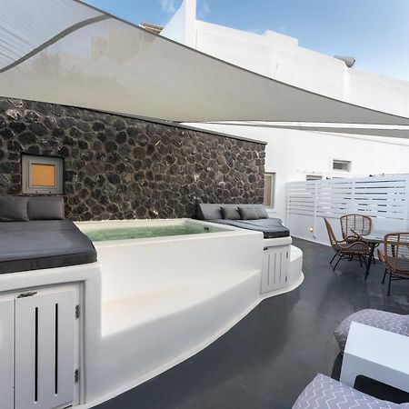 Sun Naam Home Santorini With Heated Jacuzzi Картерадос Екстериор снимка